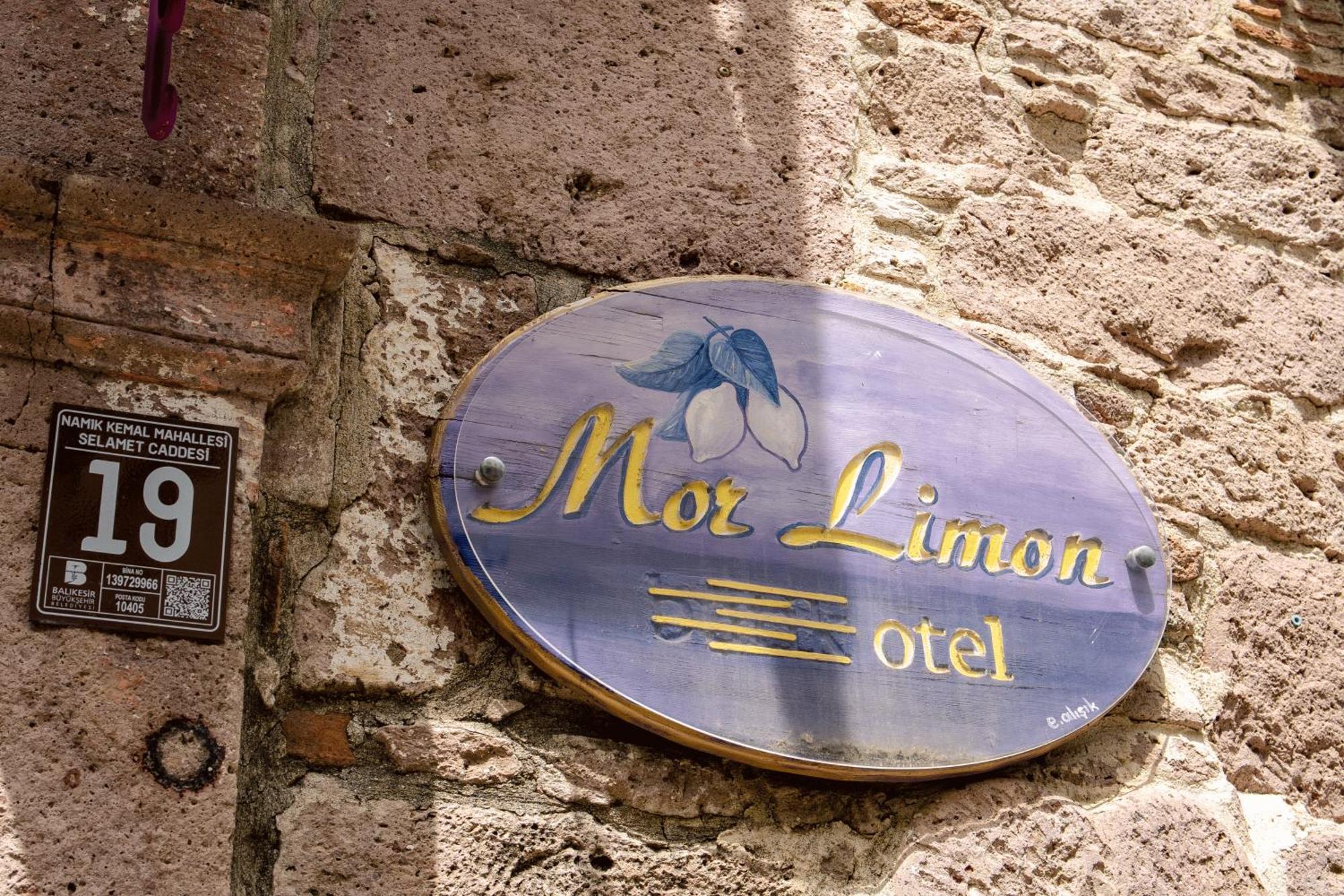 Cunda Mor Limon Otel Ayvalik Exterior photo